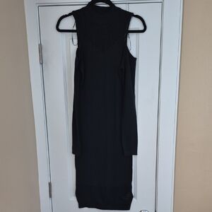 Nicki Minaj Black Long Sleeve Dress